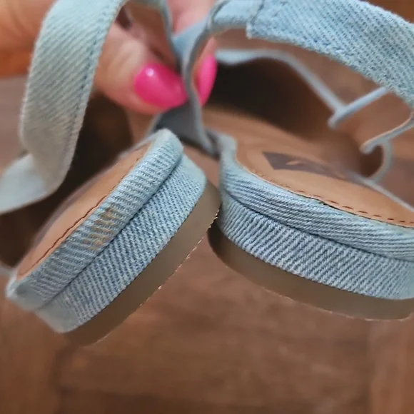 Women's Blue Slingback Flats Dolce Vita Sz 9 - Picture 3 of 4